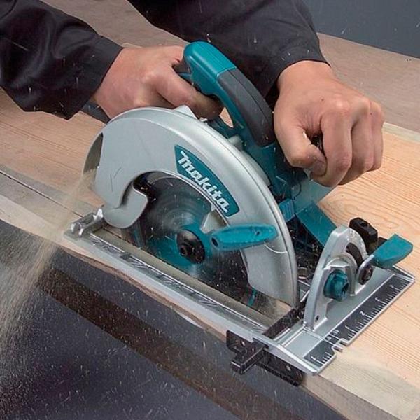 Fierăstrău circular Makita HS 7601K 190 mm/ Blue photo 4