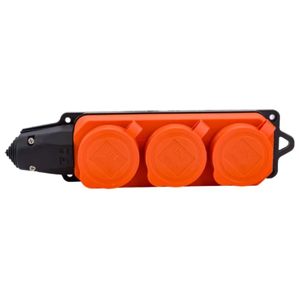 Priză mobilă IEK PKR61-016-2-K09 220 V/ Type-F/ Orange photo 5 Priză mobilă IEK PKR61-016-2-K09 220 V/ Type-F/ Orange photo 5