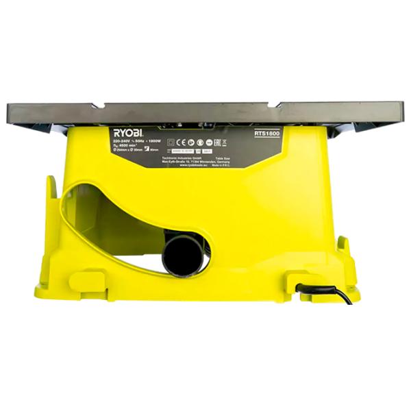 Дисковая пила Ryobi RTS1800-G 254 мм/ Green photo 3