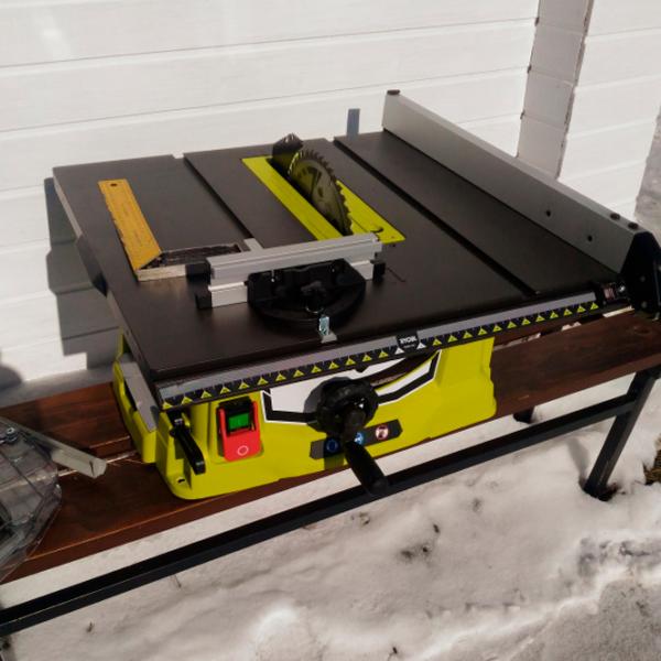 Дисковая пила Ryobi RTS1800-G 254 мм/ Green photo 9