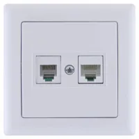 Розетка IEK EIB20-K01-01 RJ12/ White