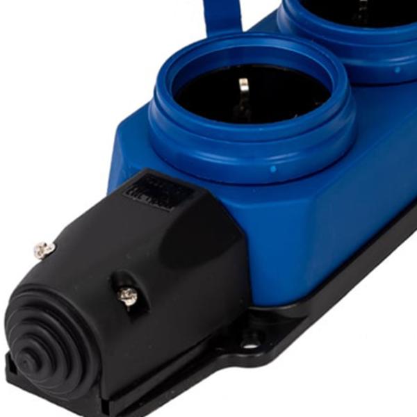 Мобильная розетка IEK PKR61-016-2-K07 220 В/ Type-F/ Blue photo 3 Мобильная розетка IEK PKR61-016-2-K07 220 В/ Type-F/ Blue photo 3