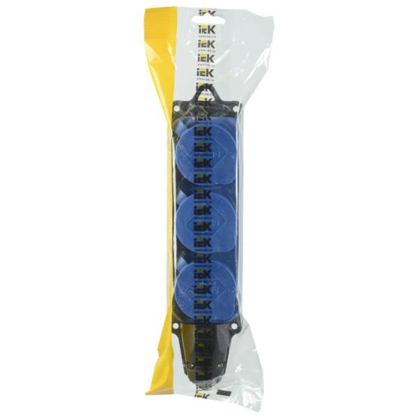 Мобильная розетка IEK PKR61-016-2-K07 220 В/ Type-F/ Blue photo 5 Мобильная розетка IEK PKR61-016-2-K07 220 В/ Type-F/ Blue photo 5