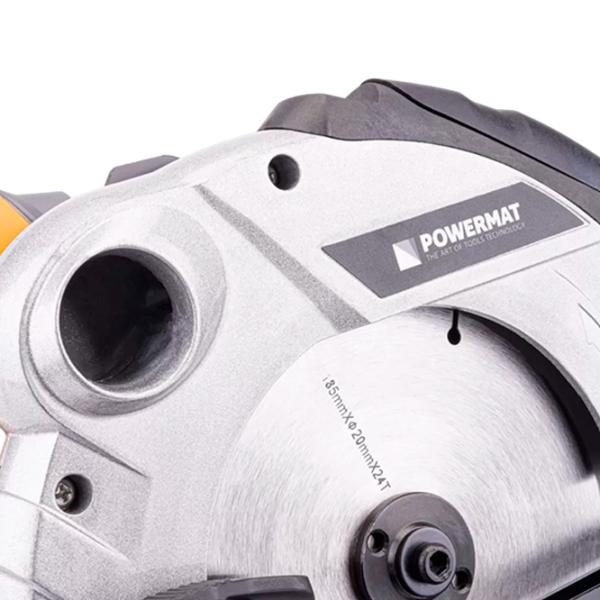 Fierăstrău circular Powermat PM-RPT-2250M 185 mm/ Gray photo 9