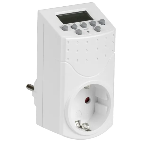 Priză temporizator IEK ERT-10-1-16-N-01-5-20-K01 230 V/ Type-F/ White photo 1 Priză temporizator IEK ERT-10-1-16-N-01-5-20-K01 230 V/ Type-F/ White photo 1