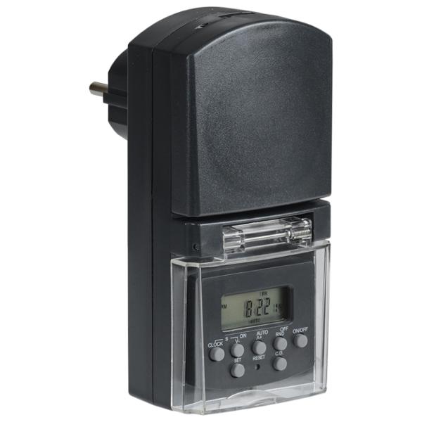 Priză temporizator IEK ERT-10-1-16-N-01-5-44-K01 230 V/ Type-F/ Black photo 1