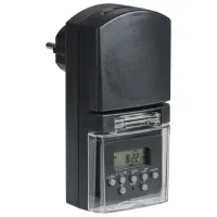 Priză temporizator IEK ERT-10-1-16-N-01-5-44-K01 230 V/ Type-F/ Black