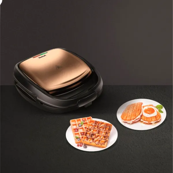 Aparat pentru sandvișuri Tefal SW341G10 700 W / Auriu photo 8