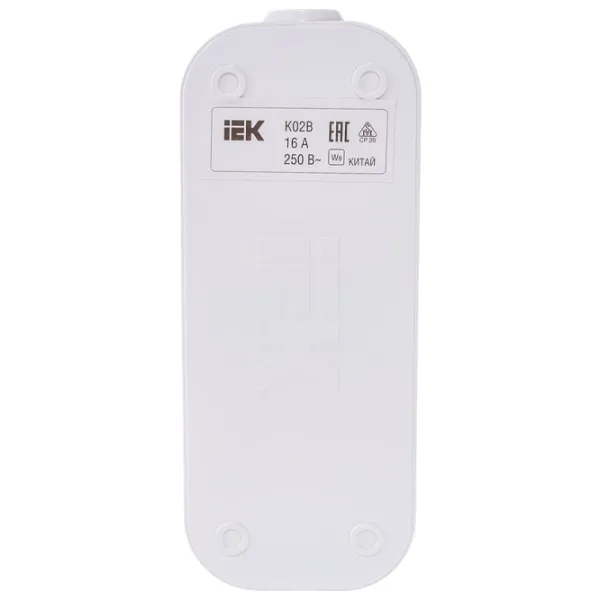 Priză mobilă IEK KYP11-16-02-00-ZK 220 V/ Type-F/ White photo 4 Priză mobilă IEK KYP11-16-02-00-ZK 220 V/ Type-F/ White photo 4