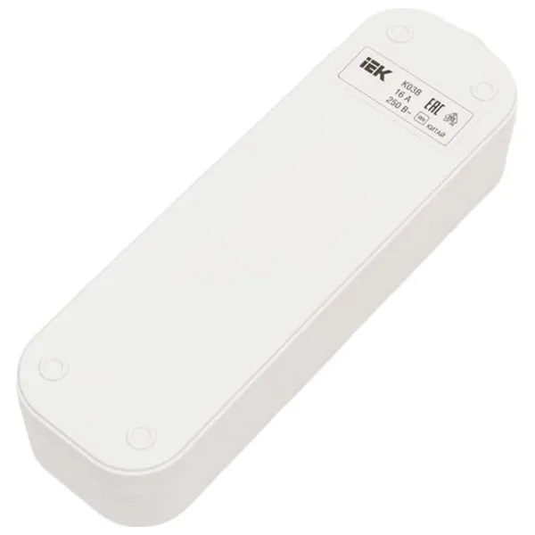 Priză mobilă IEK KYP11-16-03-00-ZK 220 V/ Type-F/ White photo 5