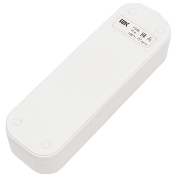 Priză mobilă IEK KYP11-16-03-00-ZK 220 V/ Type-F/ White photo 5