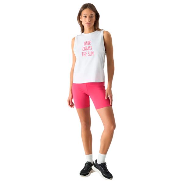Maiou pentru femei 4F 4FWSS24TSLEF069 XS/ White photo 4 Maiou pentru femei 4F 4FWSS24TSLEF069 XS/ White photo 4