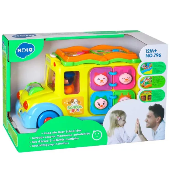Интерактивная игрушка Mola Cars for Kids HT 796 3+/ Желтый photo 2