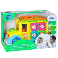 Jucărie interactivă Mola Cars for Kids HT 796 3+/ Yellow photo 2