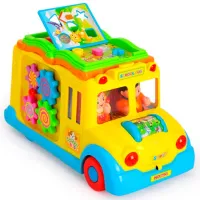 Jucărie interactivă Mola Cars for Kids HT 796 3+/ Yellow photo 3