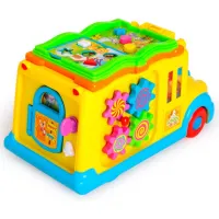 Jucărie interactivă Mola Cars for Kids HT 796 3+/ Yellow photo 5