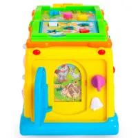 Jucărie interactivă Mola Cars for Kids HT 796 3+/ Yellow photo 6