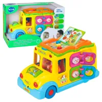 Jucărie interactivă Mola Cars for Kids HT 796 3+/ Yellow photo 7