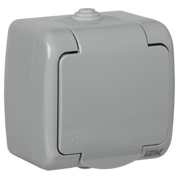 Priză IEK ERA12-K03-16-54 220 - 250 V/ Type-F/ Gray photo 1 Priză IEK ERA12-K03-16-54 220 - 250 V/ Type-F/ Gray photo 1