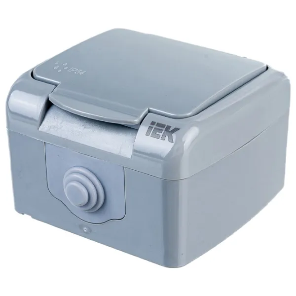 Priză IEK ERA12-K03-16-54 220 - 250 V/ Type-F/ Gray photo 5 Priză IEK ERA12-K03-16-54 220 - 250 V/ Type-F/ Gray photo 5