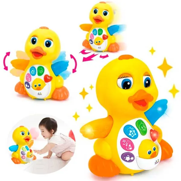 Интерактивная игрушка Hola Toys Animals HT 808 1.5+/ Желтый photo 5 Интерактивная игрушка Hola Toys Animals HT 808 1.5+/ Желтый photo 5