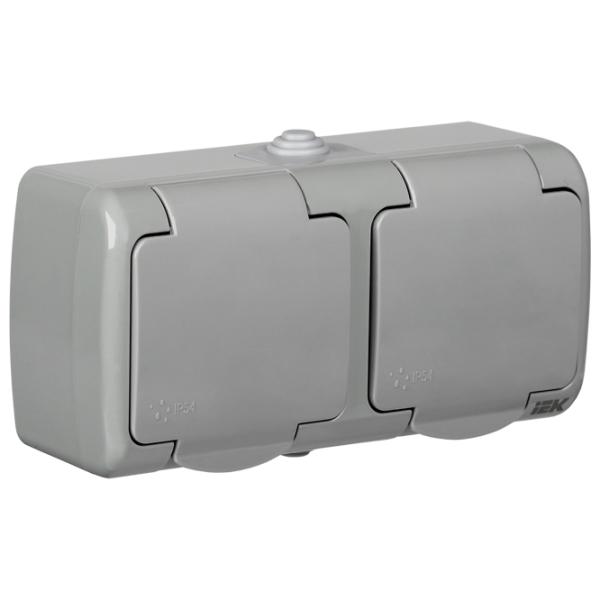 Розетка IEK ERA22-K03-16-54 220 - 250 В/ Type-F/ Серый photo 1 Розетка IEK ERA22-K03-16-54 220 - 250 В/ Type-F/ Серый photo 1