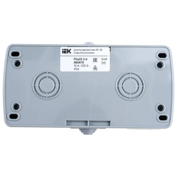 Розетка IEK ERA22-K03-16-54 220 - 250 В/ Type-F/ Серый photo 3 Розетка IEK ERA22-K03-16-54 220 - 250 В/ Type-F/ Серый photo 3