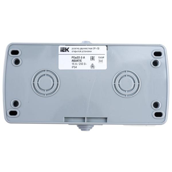 Розетка IEK ERA22-K03-16-54 220 - 250 В/ Type-F/ Серый photo 3 Розетка IEK ERA22-K03-16-54 220 - 250 В/ Type-F/ Серый photo 3