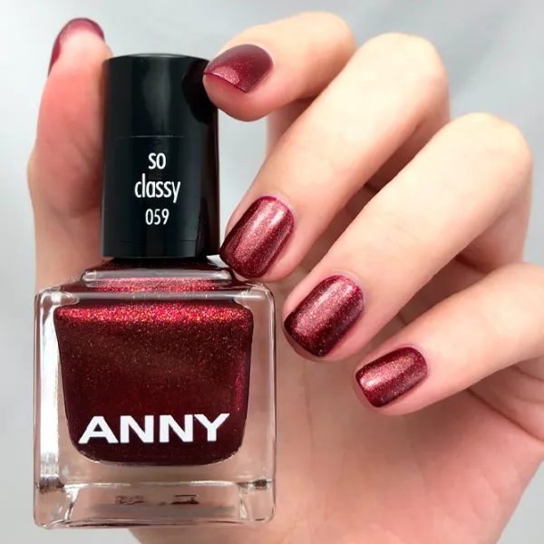 Lac de unghii Anny Nail Polish 15 ml/ Bordeaux photo 2 Lac de unghii Anny Nail Polish 15 ml/ Bordeaux photo 2
