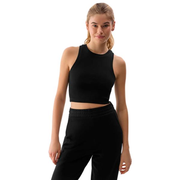 Maiou pentru femei 4F 4FWSS24TSLEF066 M/ Black photo 2