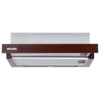 Hotă Wolser WL-F 60 Slim Telescopică/ Brown/ Inox