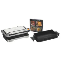 Электрогриль Tefal GC784D30 2200 Вт/ Черный Нержавеющая сталь photo 3
