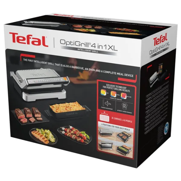 Grill electric Tefal GC784D30 2200 W/ Black Inox photo 4