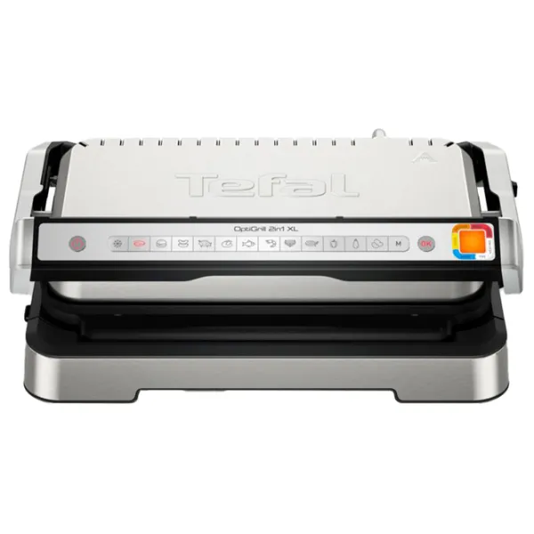 Grill electric Tefal OptiGrill XL GC782D30 2200 W/ Black Inox photo 1