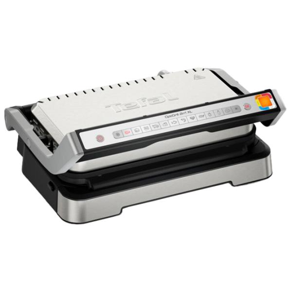 Grill electric Tefal OptiGrill XL GC782D30 2200 W/ Black Inox photo 2