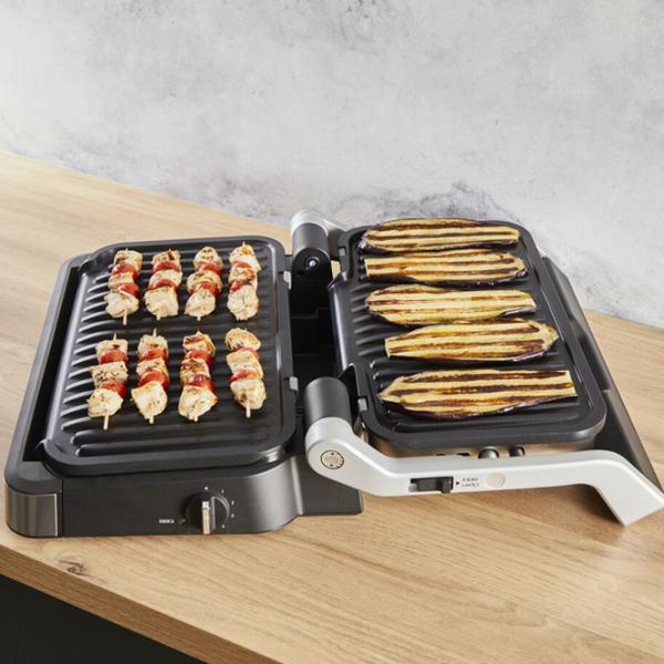 Grill electric Tefal OptiGrill XL GC782D30 2200 W/ Black Inox photo 7