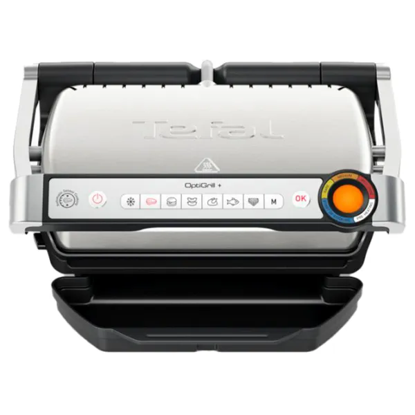 Grill electric Tefal OptiGrill+ GC717D10 2200 W/ Black Inox photo 1