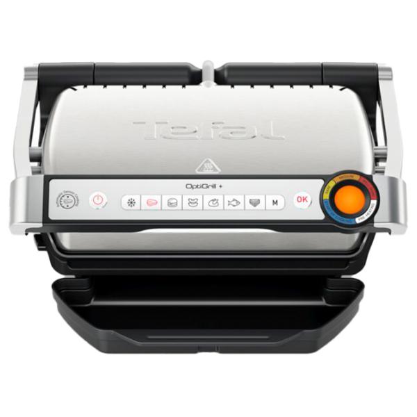 Grill electric Tefal OptiGrill+ GC717D10 2200 W/ Black Inox photo 1