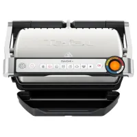 Электрогриль Tefal OptiGrill+ GC717D10 2200 Вт/ Черный Нержавеющая сталь