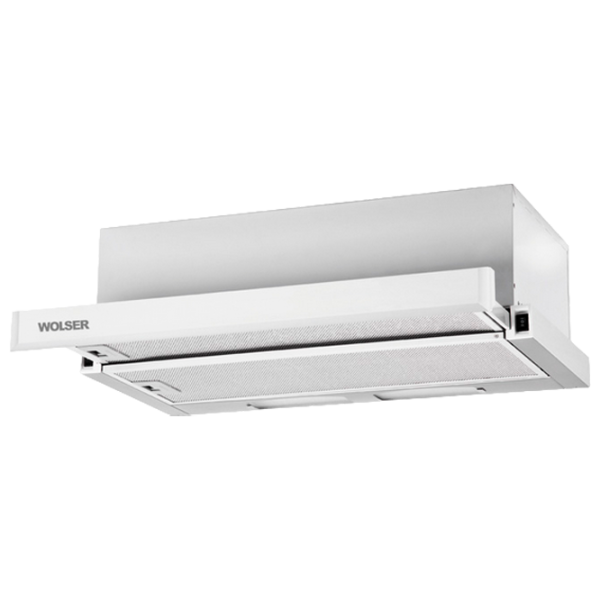 Вытяжка Wolser WL-60 FG IX White/ Серый photo 1 Вытяжка Wolser WL-60 FG IX White/ Серый photo 1