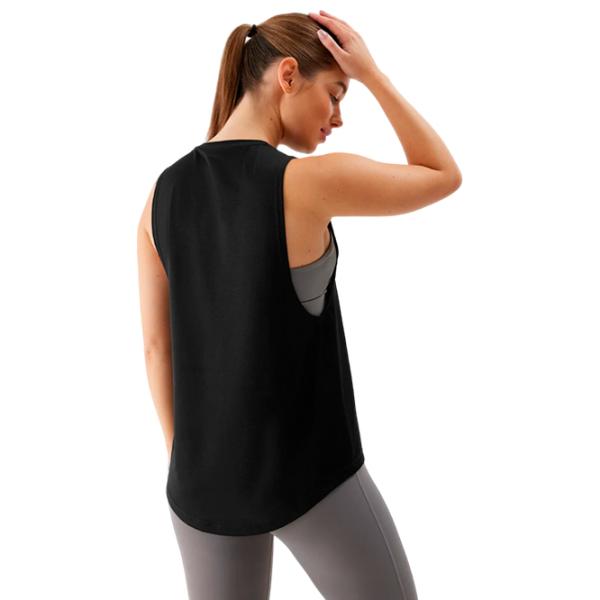 Майка для женщин 4F 4FWSS24TFTSF710 XL/ Black photo 3 Майка для женщин 4F 4FWSS24TFTSF710 XL/ Black photo 3