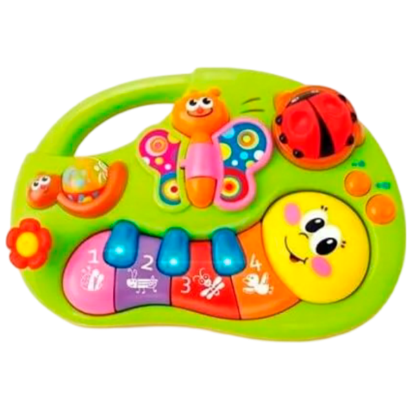 Jucărie interactivă Hola Toys Baby Mix HT 927 0+/ Green photo 1 Jucărie interactivă Hola Toys Baby Mix HT 927 0+/ Green photo 1