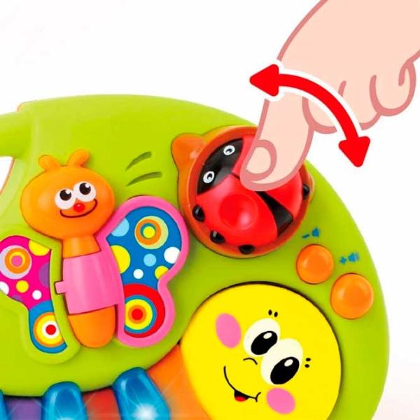 Jucărie interactivă Hola Toys Baby Mix HT 927 0+/ Green photo 3 Jucărie interactivă Hola Toys Baby Mix HT 927 0+/ Green photo 3
