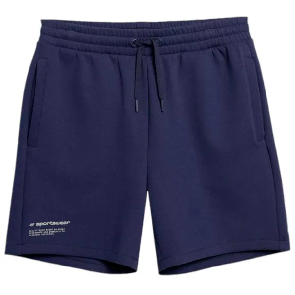 Pantaloni scurți pentru bărbați 4F 4Fss23tshom054 M/ Navy photo 1 Pantaloni scurți pentru bărbați 4F 4Fss23tshom054 M/ Navy photo 1