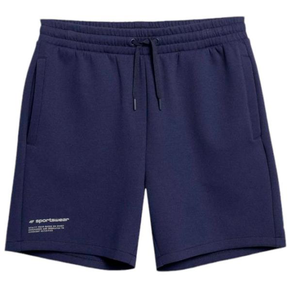 Pantaloni scurți pentru bărbați 4F 4Fss23tshom054 M/ Navy photo 1 Pantaloni scurți pentru bărbați 4F 4Fss23tshom054 M/ Navy photo 1