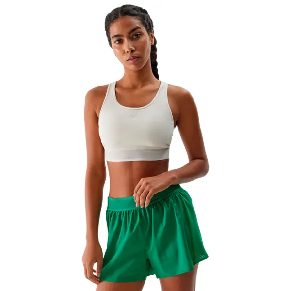 Майка для женщин 4F 4FWSS24TFTSF705 S/ White photo 3 Майка для женщин 4F 4FWSS24TFTSF705 S/ White photo 3