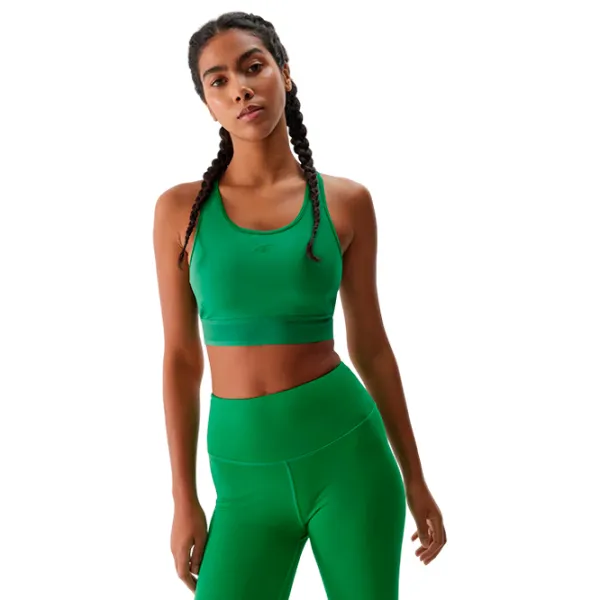 Майка для женщин 4F 4FWSS24TFTSF705 XS/ Green photo 2 Майка для женщин 4F 4FWSS24TFTSF705 XS/ Green photo 2