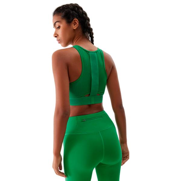 Майка для женщин 4F 4FWSS24TFTSF705 XS/ Green photo 3 Майка для женщин 4F 4FWSS24TFTSF705 XS/ Green photo 3