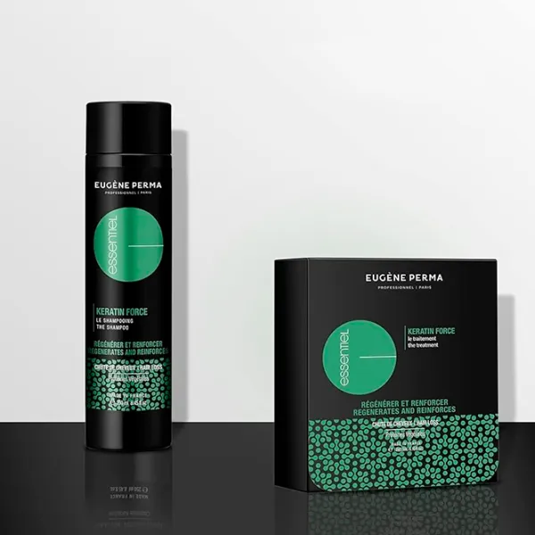 Шампунь Eugene Perma Essentiel Keratin Force 250 мл photo 2 Шампунь Eugene Perma Essentiel Keratin Force 250 мл photo 2