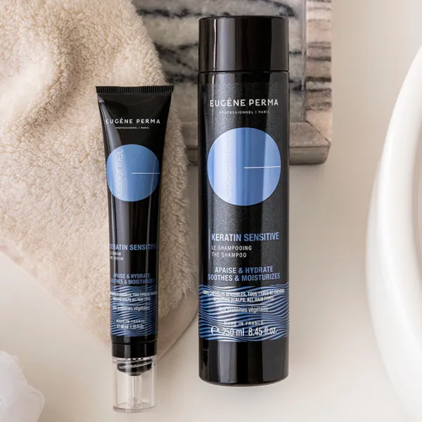 Șampon Eugene Perma Essentiel Keratin Sensitive 250 ml photo 2 Șampon Eugene Perma Essentiel Keratin Sensitive 250 ml photo 2